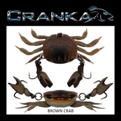 Cranka Crab Heavy 50mm -Fishing Gear Shop BROWN