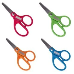 Samaki Stainless Steel Braid Scissors Neon Grip