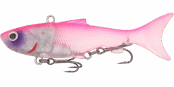 Samaki Viberlicious Thumper Tail 32 Samaki Viberlicious Thumper Tail -Fishing Gear Shop Samaki Vibelciious Thumpertail 70mm Pink Purple Head