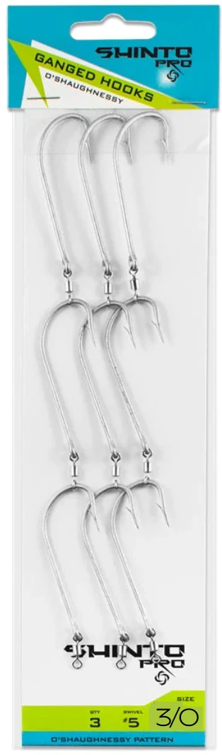 Shinto Pro Ganged Hook Swivel OShaughnessy 8 Shinto Pro Ganged Hook Swivel OShaughnessy - Image 6