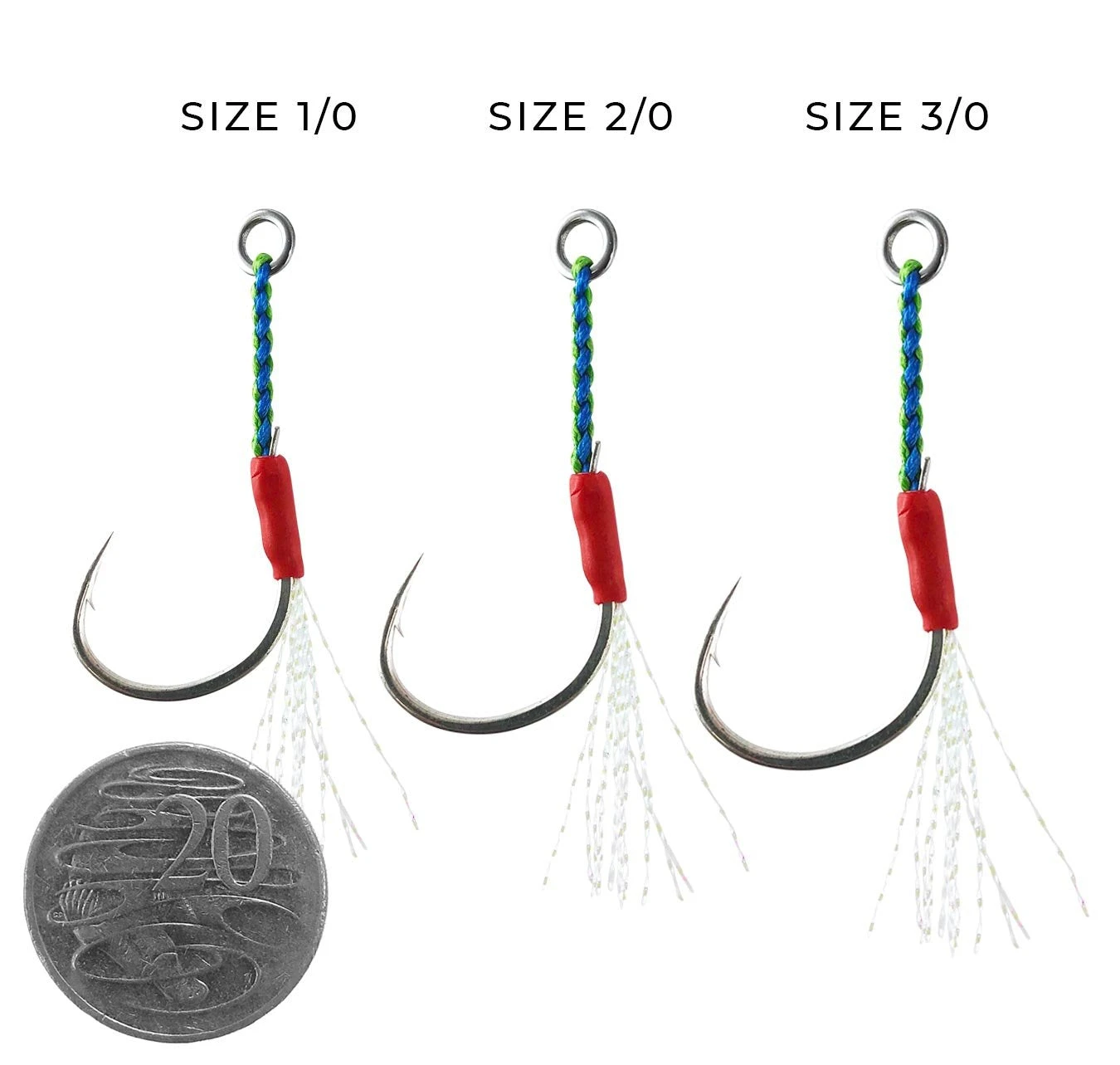 Shinto Pro Medium Assist Hooks Singles 4 Shinto Pro Medium Assist Hooks Singles - Image 2