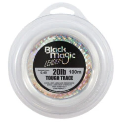 Black Magic Mono Leader Tough -Fishing Gear Shop tough trace leader 20lb new label