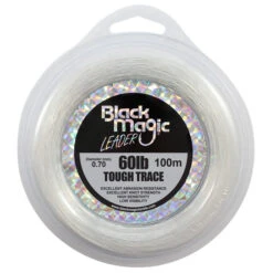 Black Magic Mono Leader Tough -Fishing Gear Shop tough trace leader 60lb new label