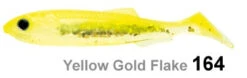 Molix Real Thing Shad 4.5inch -Fishing Gear Shop yellow gold flake